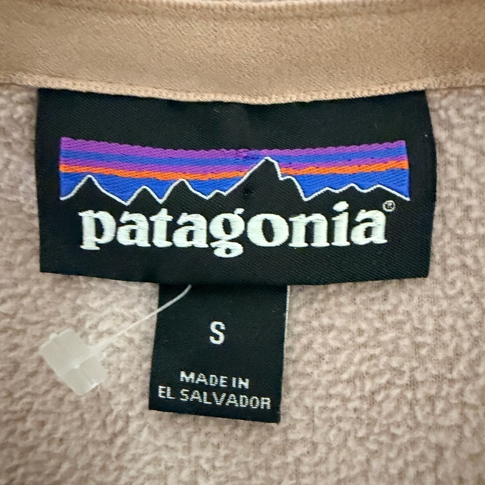 Patagonia Women's Mauve Pink Quarter-Zip Sweatshirt size S - Picture 9 of 11